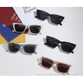 Hot Selling High Quality Luxury Retro Small Square Concave Shape Gradient Shades Sports Sunglasse